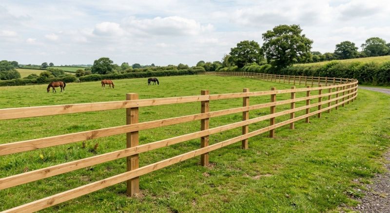 Horse Fence Replacement in Pearland, TX