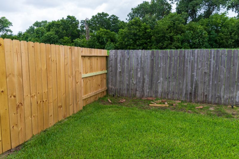 Wooden Dog Fence Installation in Roseville, CA